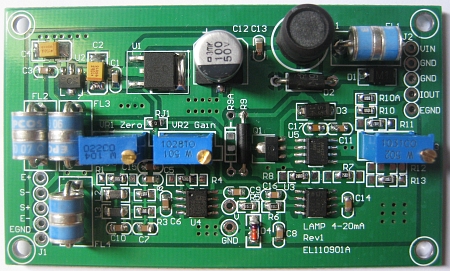 GEN SENSORES - ELANE - LC-TRANSMITTER - Transmisor de celda de carga 4-20mA