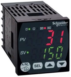 SCHNEIDER ELECTRIC - REG48PUN1RHU - Temperature Controller 48x48 100-240 V, UNIV, 1Rel