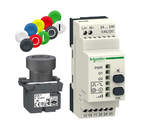 SCHNEIDER ELECTRIC - XB5RFA02 - Pack XB5R 22mm Programmable Receiver