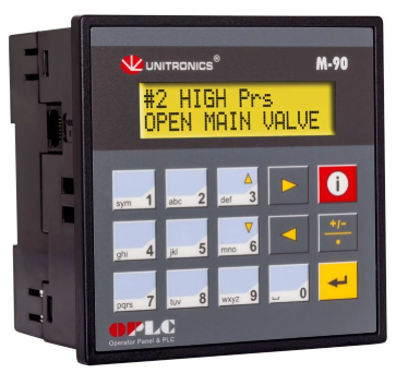 UNITRONICS - M91-2-R34 - OPLC DISP 2x16disp 20DI/2DAI/12RO