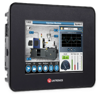 UNITRONICS US5-C5-TR22 UNISTREAM – UNICLOUD PLC+HMI B5 5”