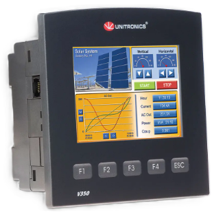 UNITRONICS - V350-J-TR34 - OPLC Vision 3,5" touchsereen