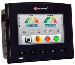 UNITRONICS - V430-J-RH2 - OPLC 4,3" 12I/8O