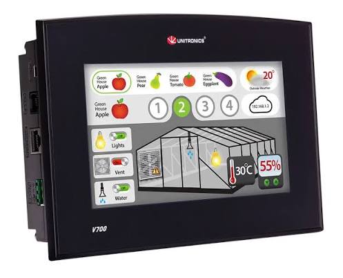 UNITRONICS - V700-T20BJ - OPLC V700 DISPLAY