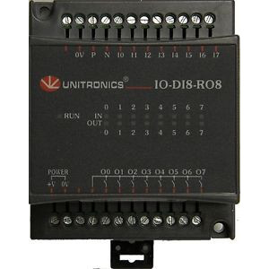 [228014] UNITRONICS - IO-DI8-RO8 - Module 8DI/8RO