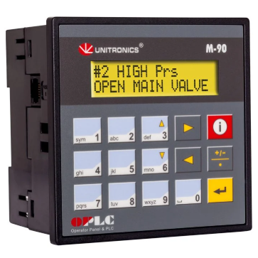 [228118] UNITRONICS - M91-2-R34 - OPLC DISP 2x16disp 20DI/2DAI/12RO
